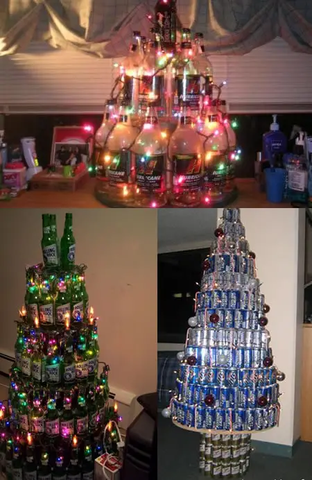 Funny Picture - College Christmas Trees
