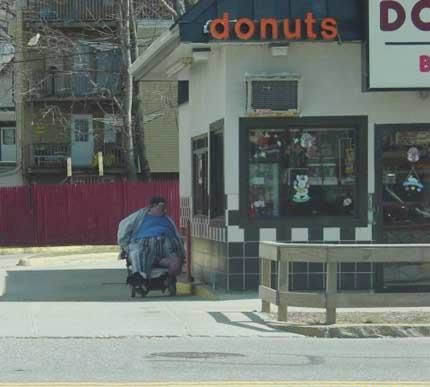 Funny Picture - Too Many Donuts...