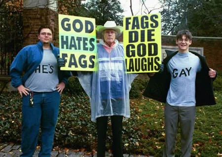 Funny Picture - He's Gay!