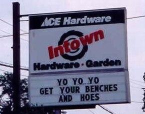 Funny Picture - Great Hardware Sign