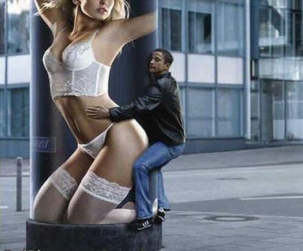 Funny Picture - Lingerie Advertisement