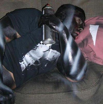 Funny Picture - Drunk Shaming: The Sleeping Zebra