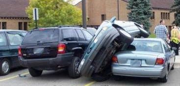 Funny Picture - Bad Parking