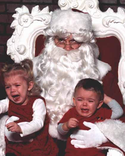 Funny Picture - I Hate This Job! - Santa Claus