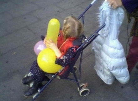 Funny Picture - Balloons Are Funny