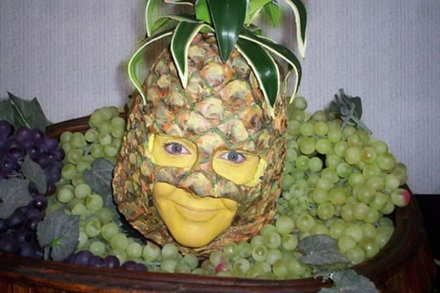 Funny Picture - Fruit Man