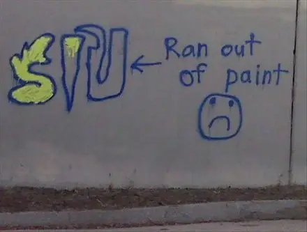 Funny Picture - Grafitti Fail