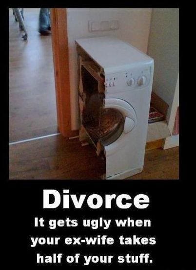 Funny Picture - Divorce