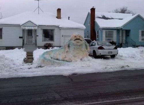 Funny Picture - Snow Jabba