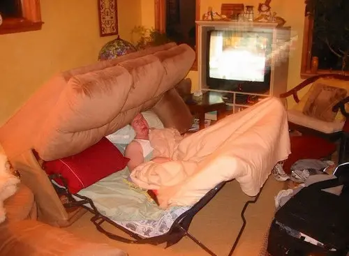Funny Picture - Self-folding Couch
