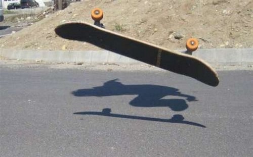 Funny Picture - Ghost Ride The Board