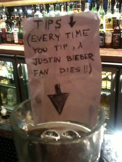 Funny Picture - Great Way To Make Money Off Bieber