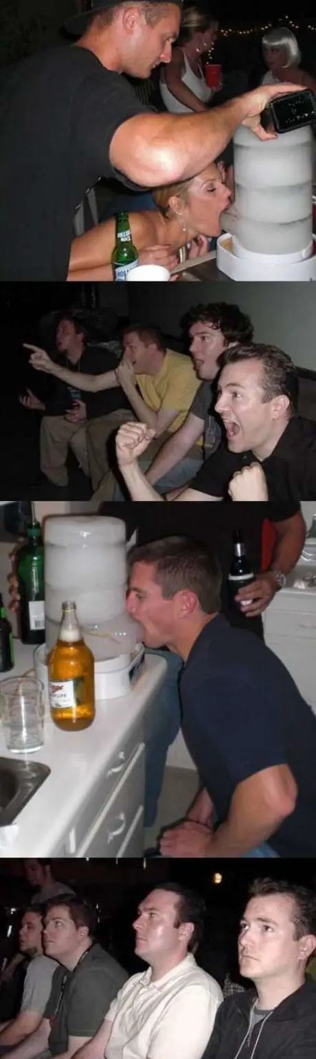 Funny Picture - Ice Shot Dispenser