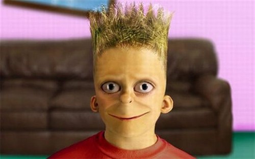 Funny Picture - Real Life Bart