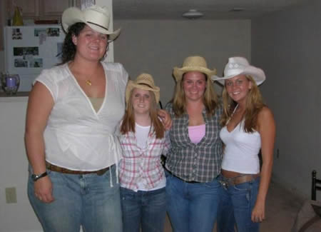 Funny Picture - Big Cowgirl