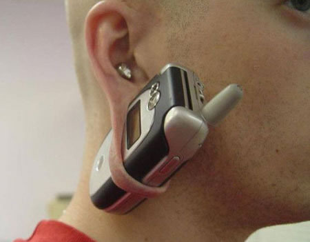 Funny Picture - Cell Phone Holder
