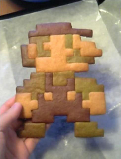 Funny Picture - Super Mario Cookie
