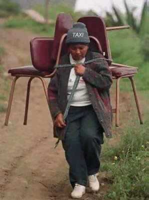 Funny Picture - Third World Taxi