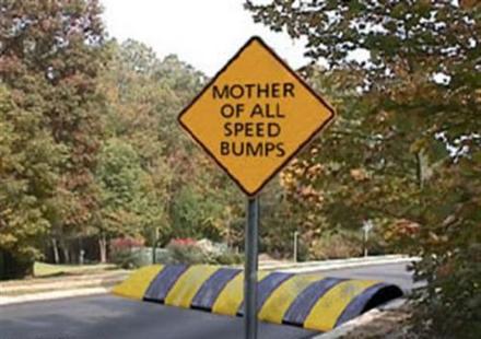 Funny Picture - Mother Of All Bumps