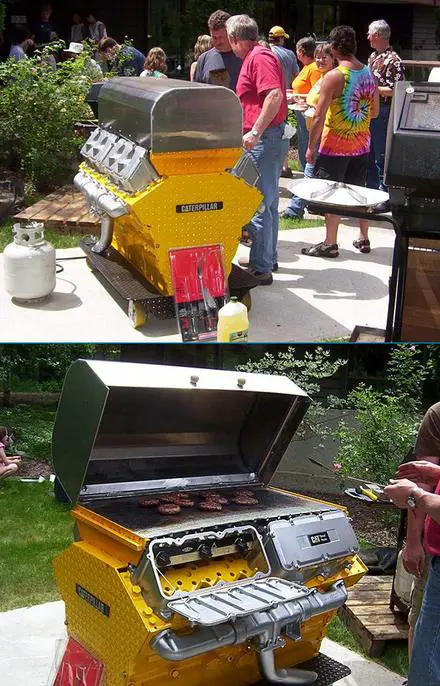Funny Picture - The Super Charged BBQ
