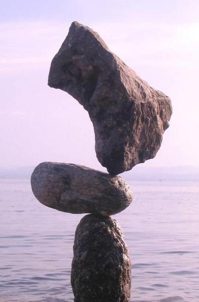 Funny Picture - Cool Rock Balancing