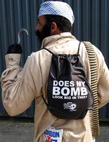 Funny Picture - Does This Make My Bomb Look Big?