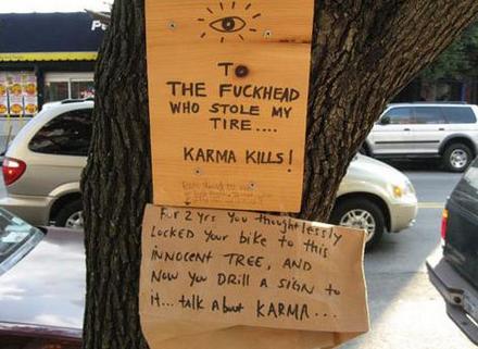 Funny Picture - Karma
