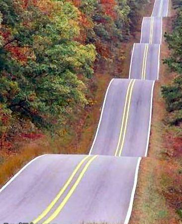 Funny Picture - Bumpy Road