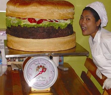 Funny Picture - Big Burger