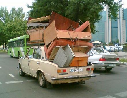 Funny Picture - The College Move In