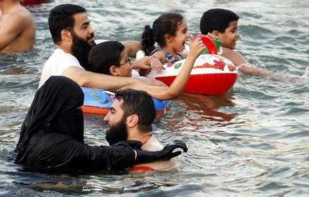 Funny Picture - Burka Swimsuit