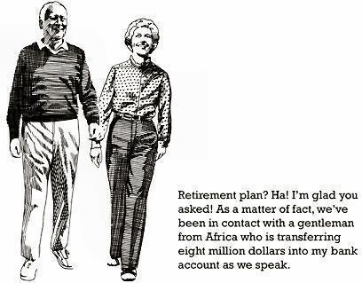 Funny Picture - Retirement Plan