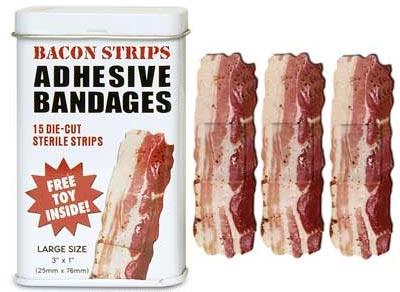Funny Picture - Bacon Band-aids