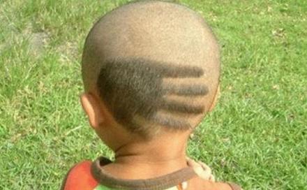 Funny Picture - Awesome Kid Haircut