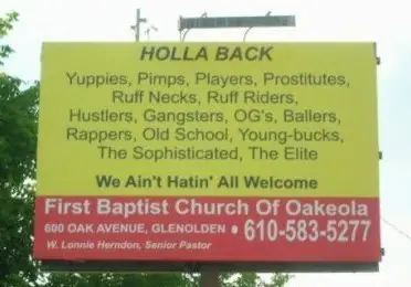 Funny Picture - Church Billboard