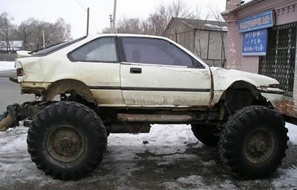 Funny Picture - Redneck Monster Truck