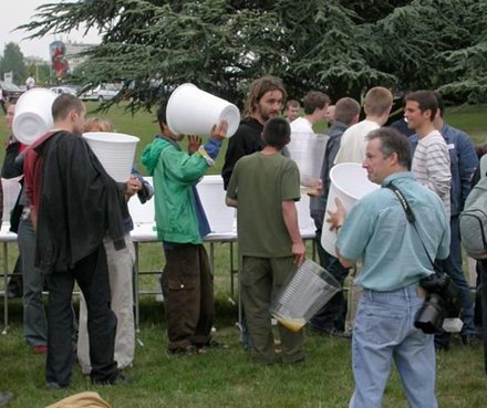 Funny Picture - Big Party Cups