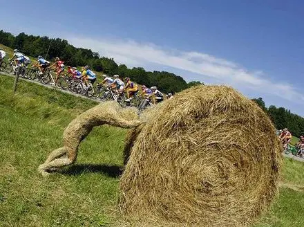 Funny Picture - Hay Man