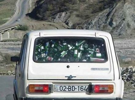 Funny Picture - Puttig Off That Recycling A Little Too Long