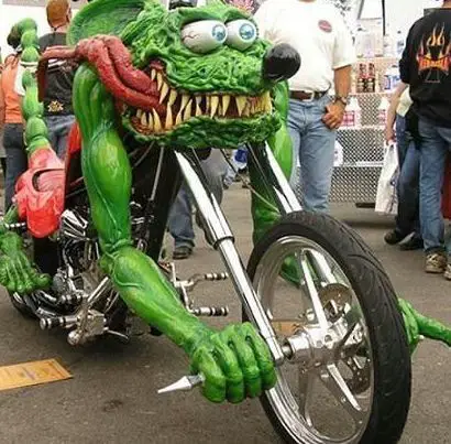Funny Picture - Crazy Mototcycle