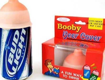 Funny Picture - Boob Beer Cover