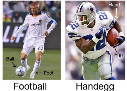 Funny Picture - Real Football