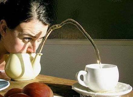 Funny Picture - Tea Time