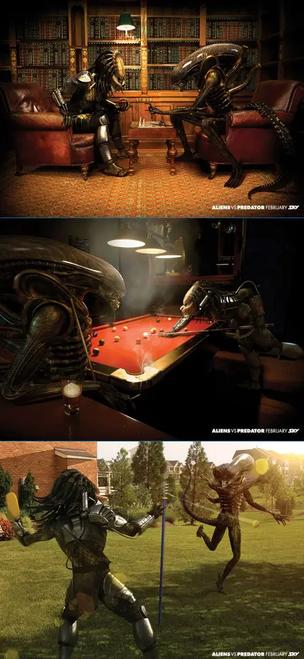 Funny Picture - Aliens VS Predator