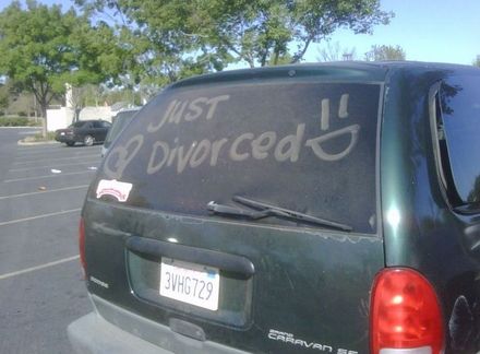 Funny Picture - Just Divorced