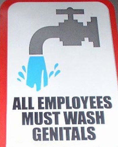 Funny Picture - Wash Your What ?!?