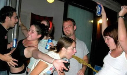 Funny Picture - Party Foul