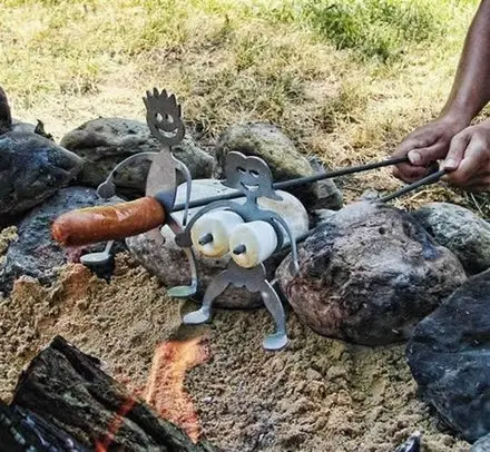 Funny Picture - Awesome Camping Roasters