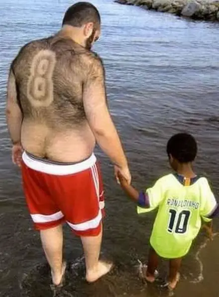 Funny Picture - Backhair Jersey