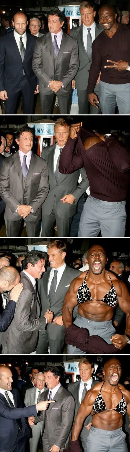 Funny Picture - Expendables Premier